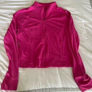 Lululemon Sonic Pink define jacket size 8